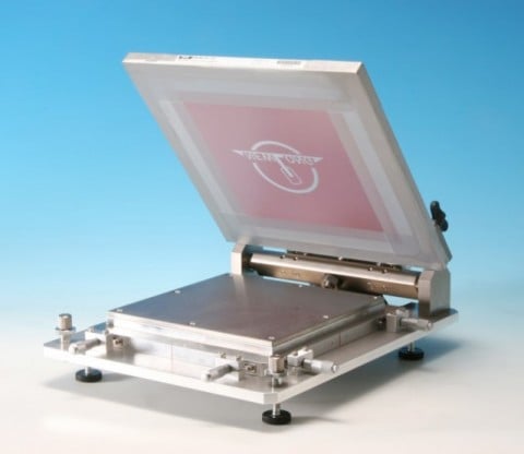 HP-320型スクリーン印刷機 （手刷り卓上印刷機）