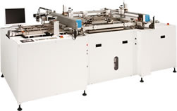 LS-56TVB type screen printer (High-speed, high-precision printer for printed circuit boards and glass substrates)