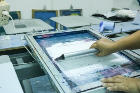 Story of screen printing and rubber